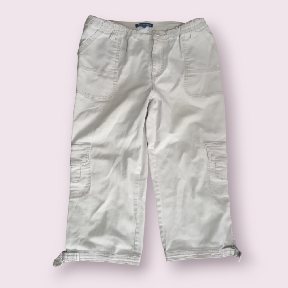 Thyme Jeans Maternity Cargo Pants Sz Small